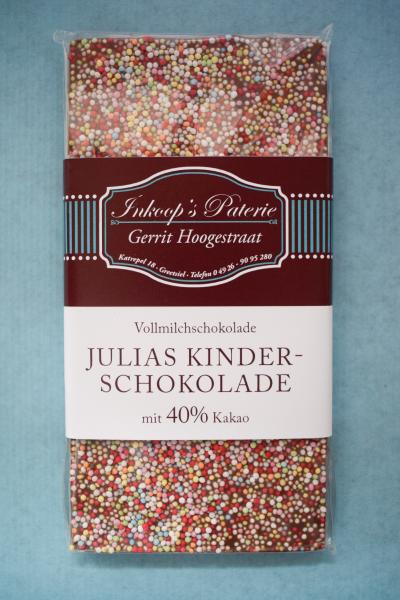 Vollmilchschokolade - Julias Kinderschokolade